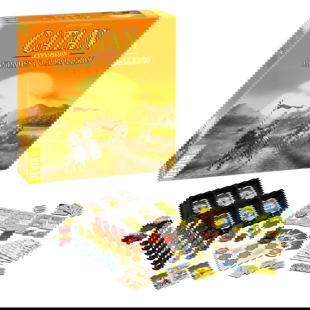 CATAN EXPANSIÓN CIUDADES Y CABALLEROS - IRION Juguetería -  CATAN EXPANSIÓN CIUDADES Y CABALLEROS - IRION Juguetería -